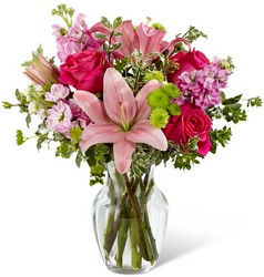 The FTD Pink Posh Bouquet From Rogue River Florist, Grant's Pass Flower Delivery